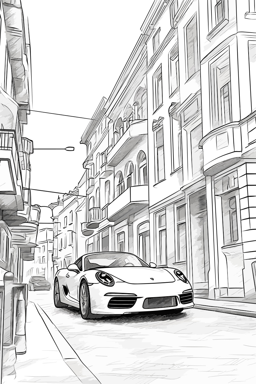 Baustellenfahrzeug als kostenloses Ausmalbild für Kinder