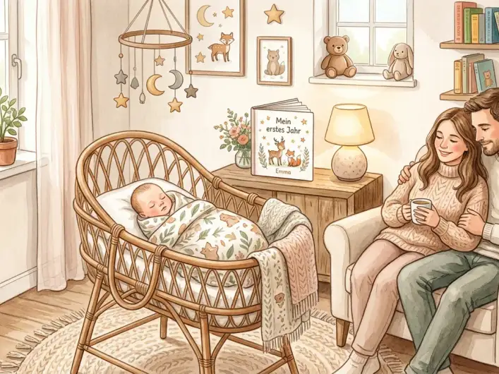 Personalisiertes erstes Kinderbuch für ein Kleinkind ab 1 Jahr