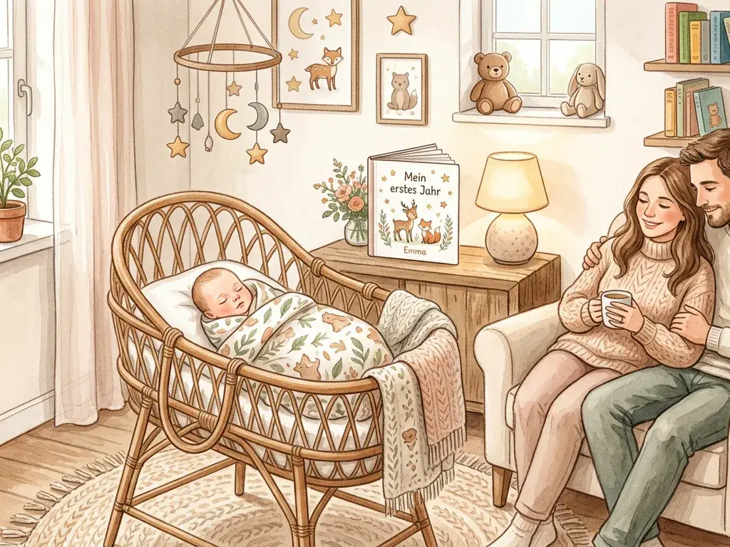 Personalisiertes erstes Kinderbuch für ein Kleinkind ab 1 Jahr