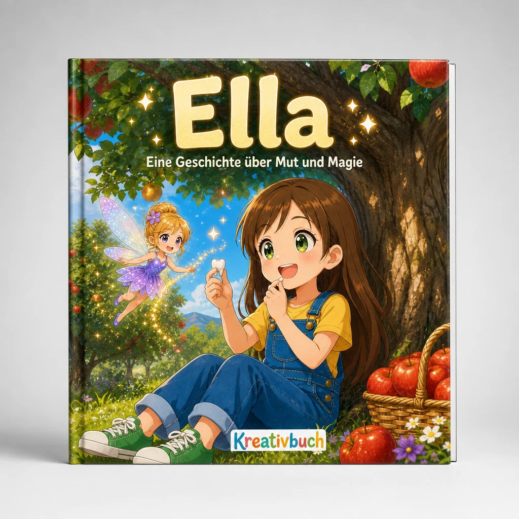 Wackel, wackel, kleiner Zahn - personalisiertes Kinderbuch im Thema Fairies