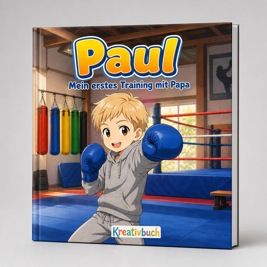 Stark wie ein Baum - personalisiertes Kinderbuch im Thema Sports
