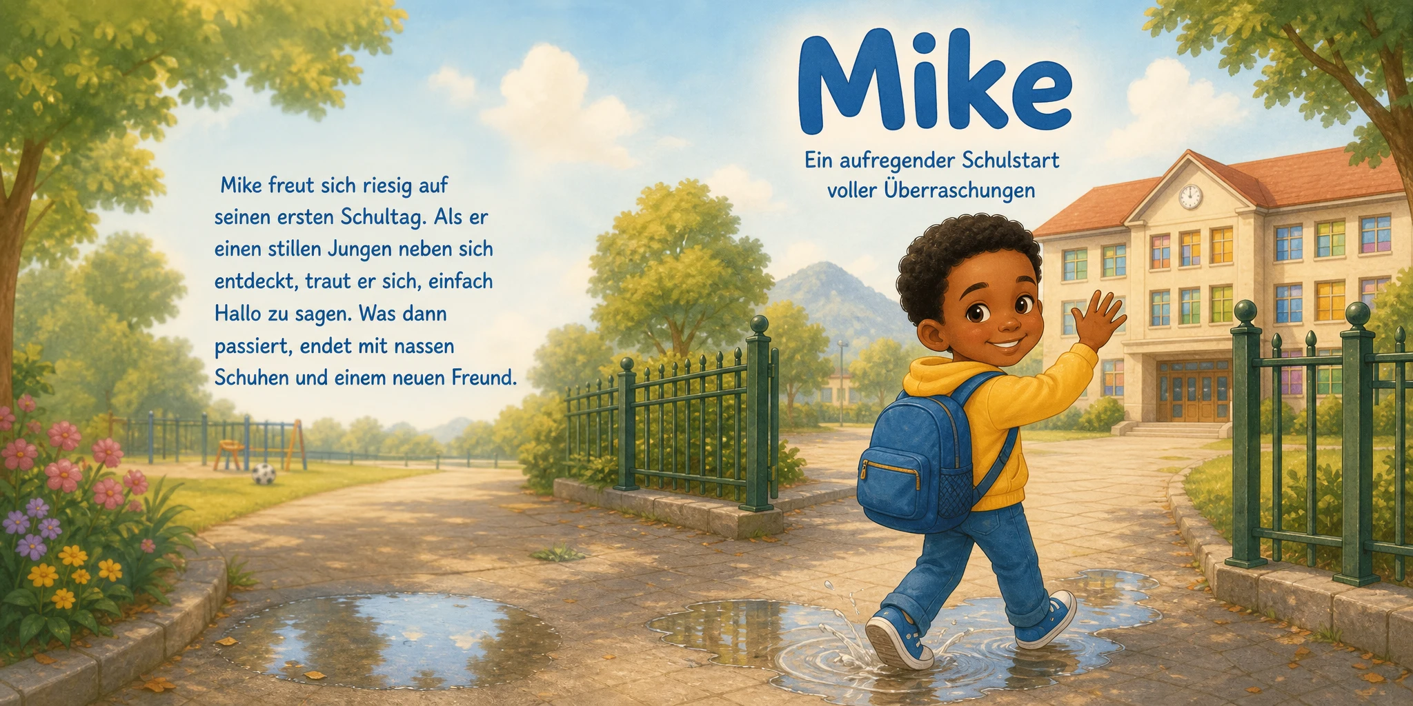 Buchcover von „Erster Tag, erster Freund“