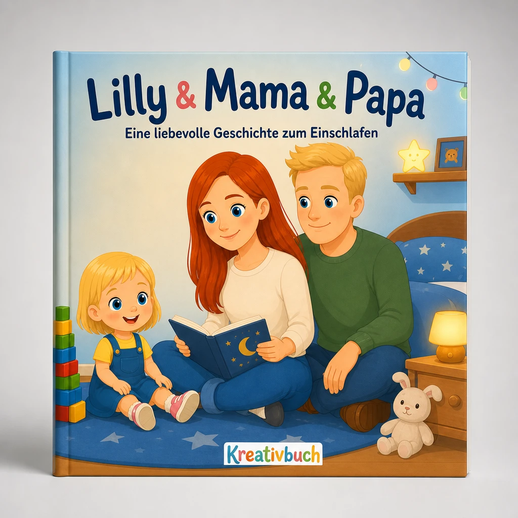 Noch nicht müde! - personalisiertes Kinderbuch im Thema Familie