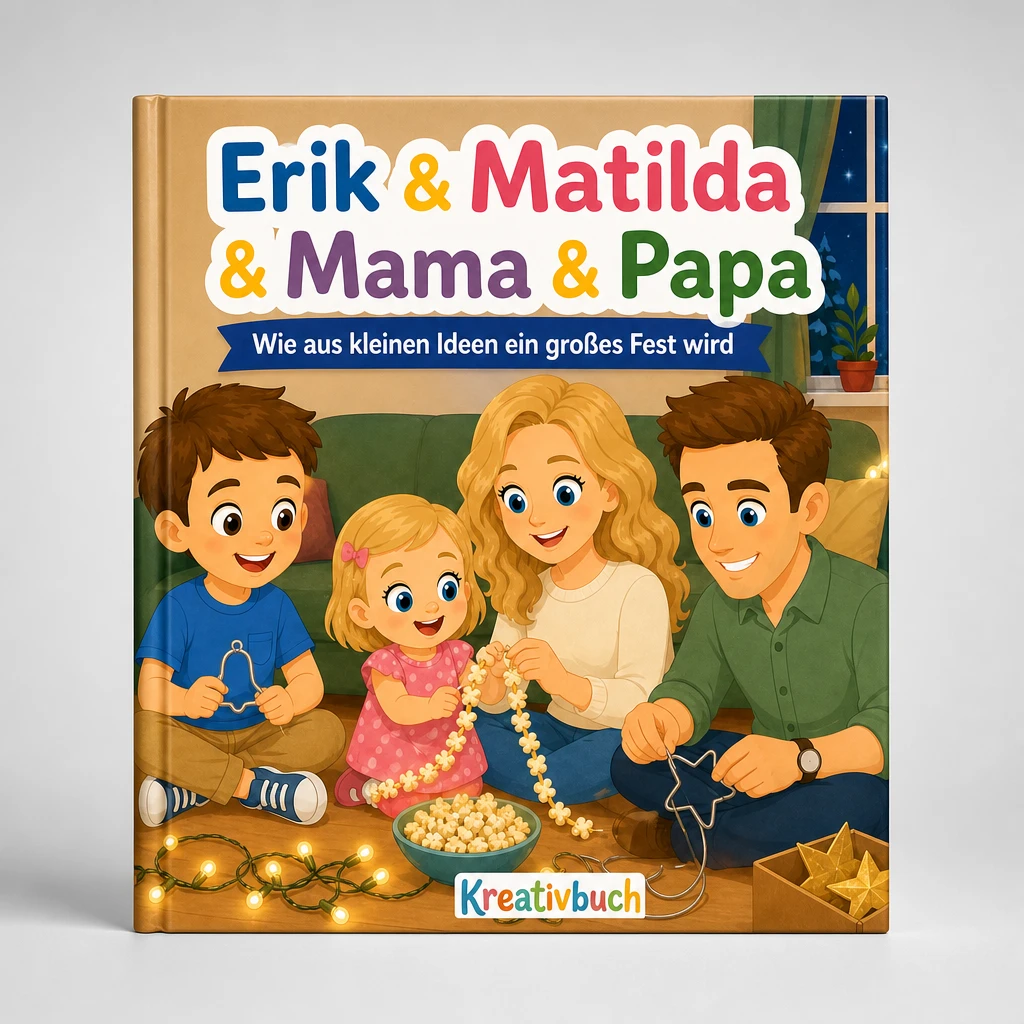 Persönliches Kinderbuch-Beispiel: Der schönste Weihnachtsbaum