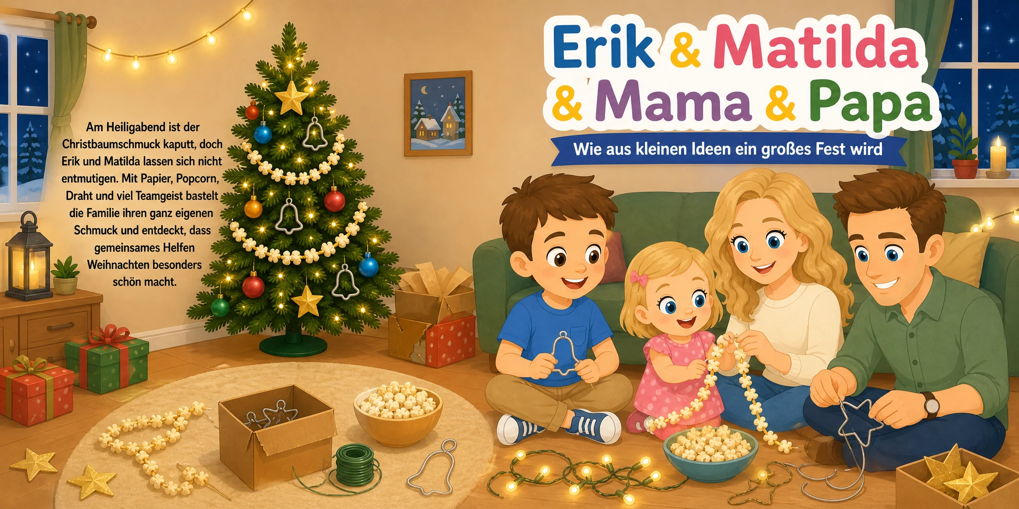 Buchcover von „Der schönste Weihnachtsbaum“