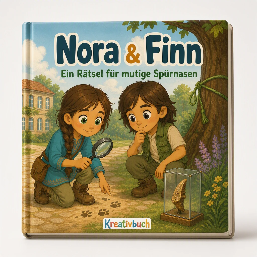 Der verschwundene Dinosaurierzahn - personalisiertes Kinderbuch im Thema Dinosaurs