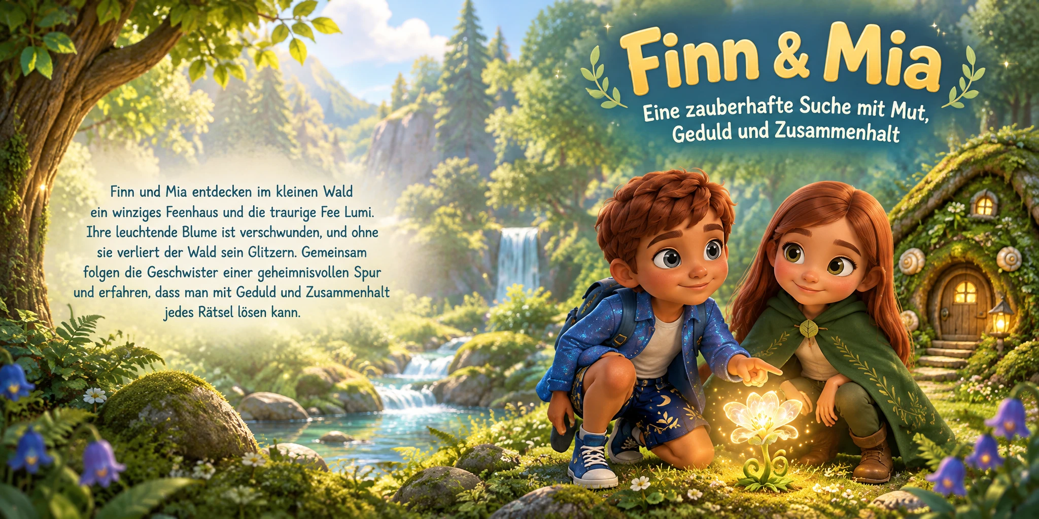 Buchcover von „Das Geheimnis des Glitzerwaldes“