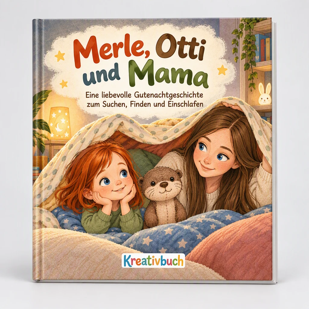 Persönliches Kinderbuch-Beispiel: Wo ist mein Kuscheltuch?