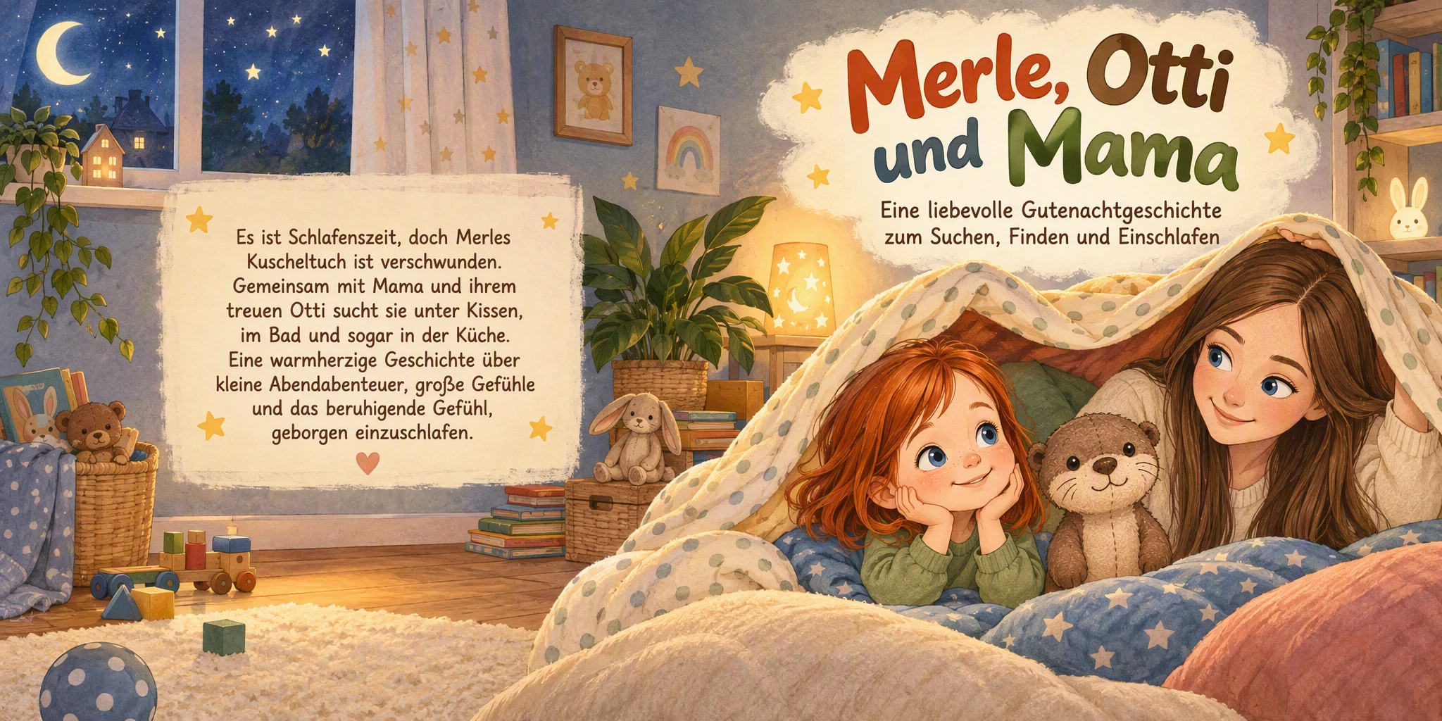 Buchcover von „Wo ist mein Kuscheltuch?“