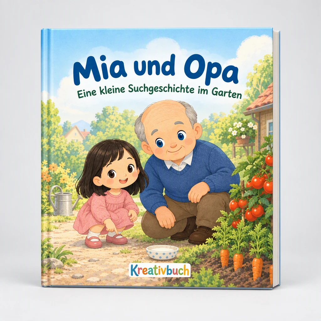 Persönliches Kinderbuch-Beispiel: Miez, miez, wo bist du?