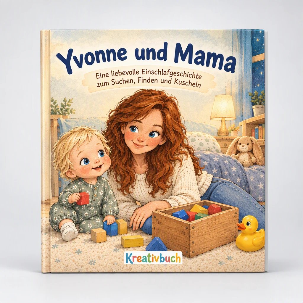 Persönliches Kinderbuch-Beispiel: Gute Nacht, kleiner Hase