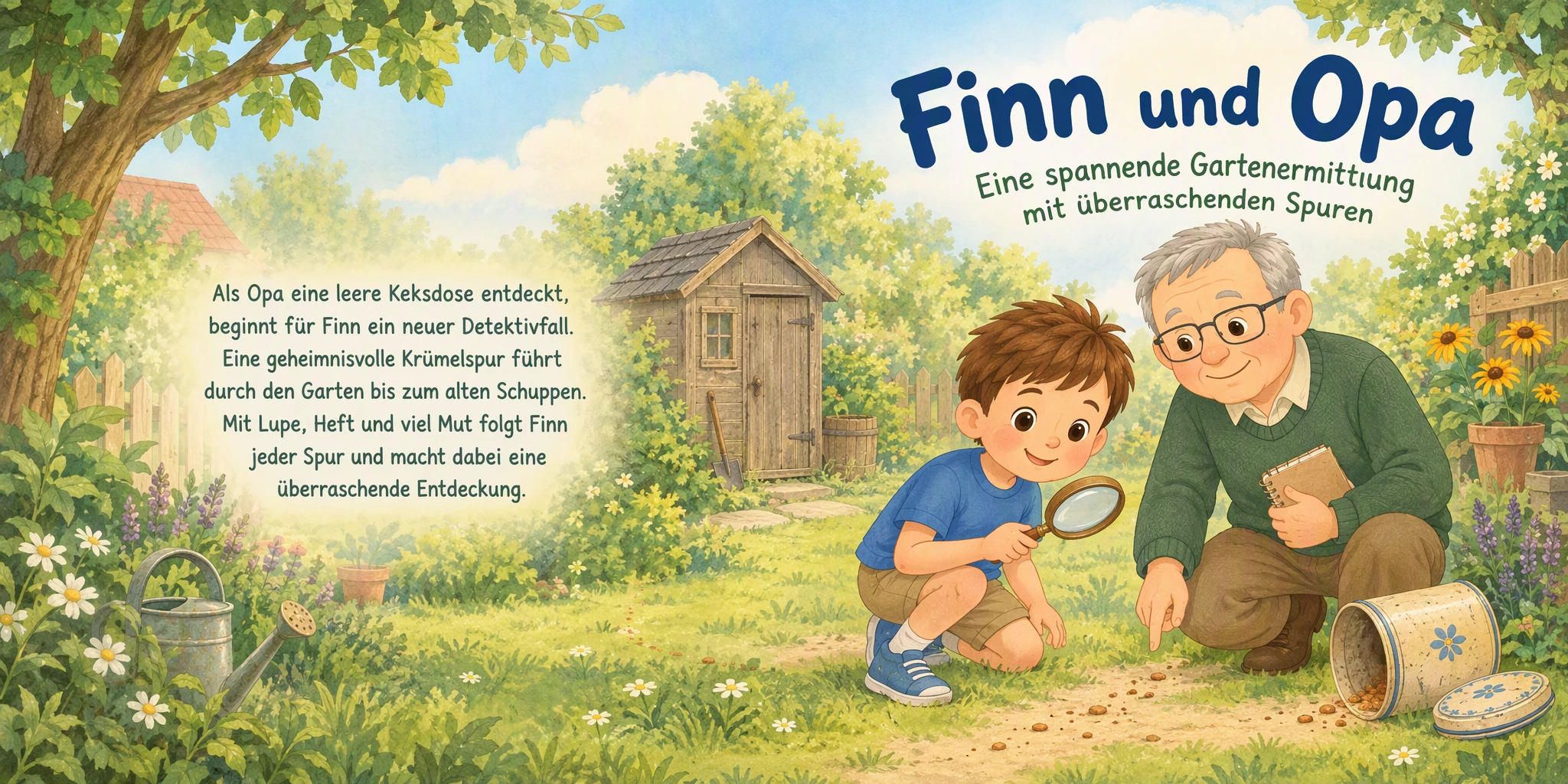 Buchcover von „Der Fall der leeren Keksdose“