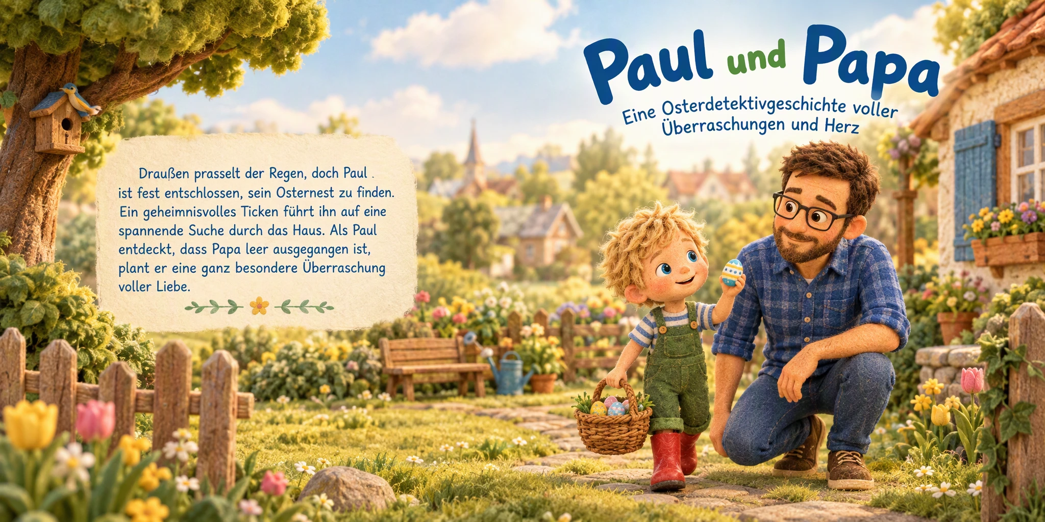Buchcover von „Das tickende Osternest“