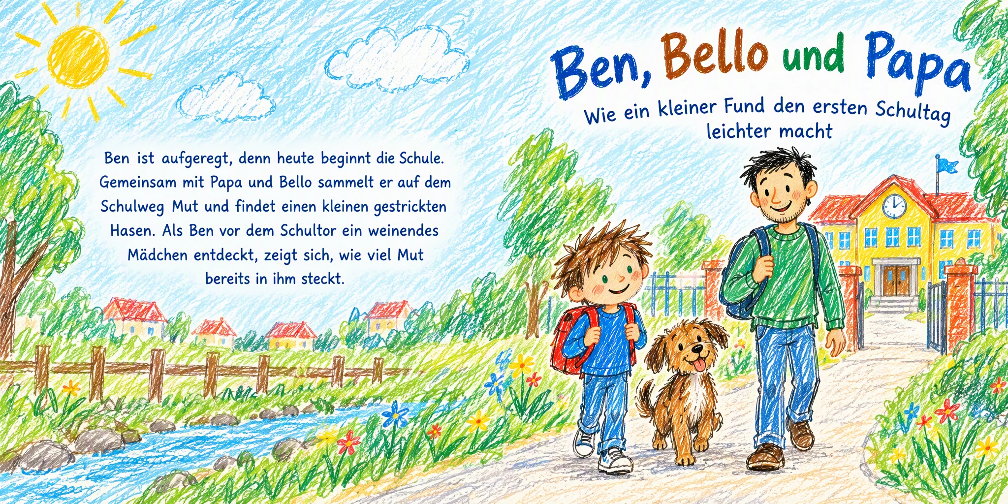 Buchcover von „Mut für den Schulweg“
