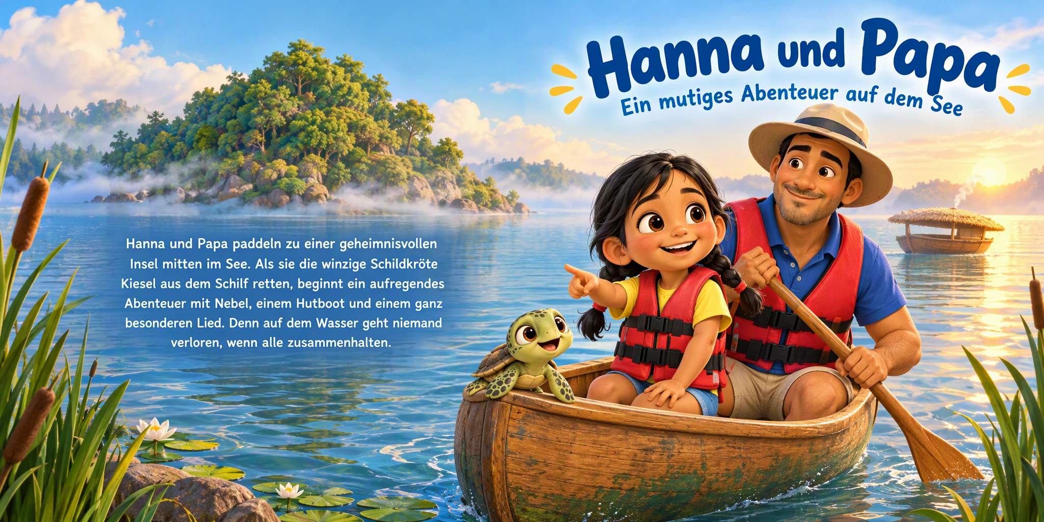 Buchcover von „Plitsch, platsch, die Insel schwimmt mit!“
