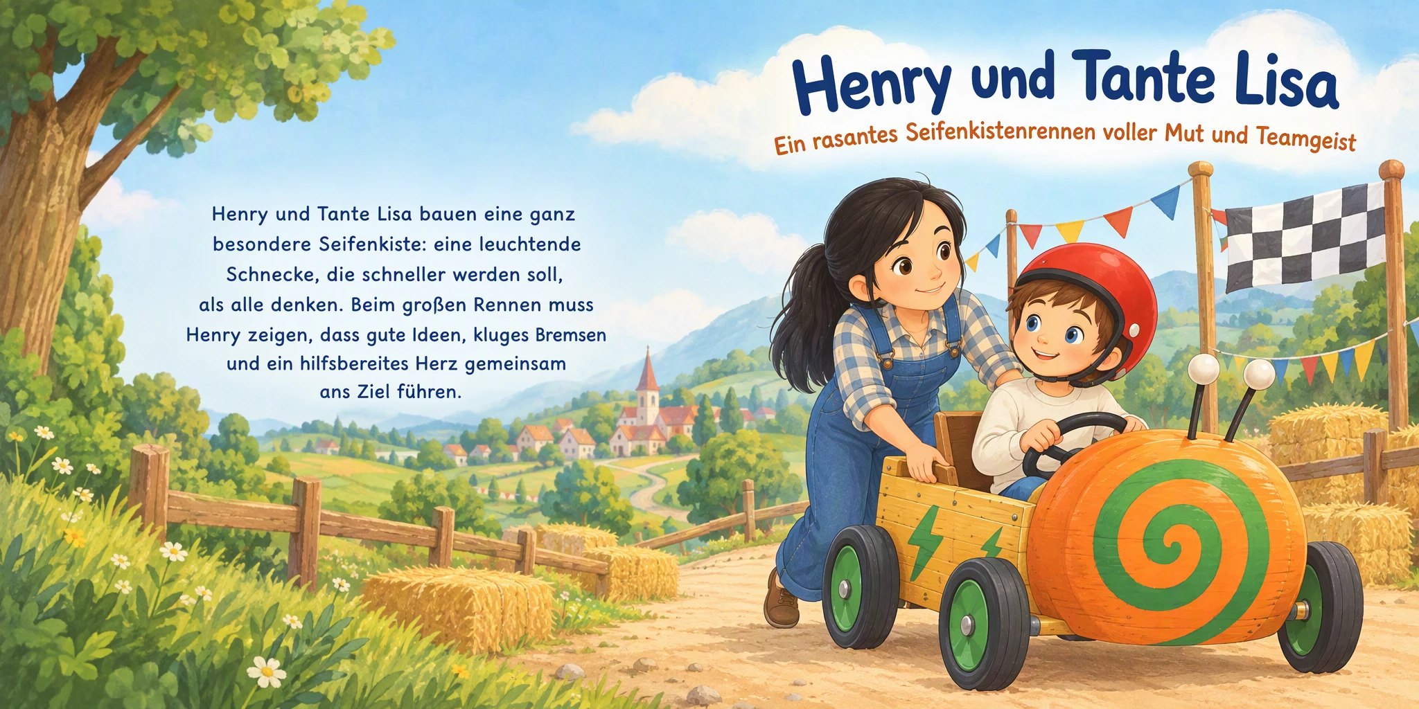 Buchcover von „Die Blitzschnecke“