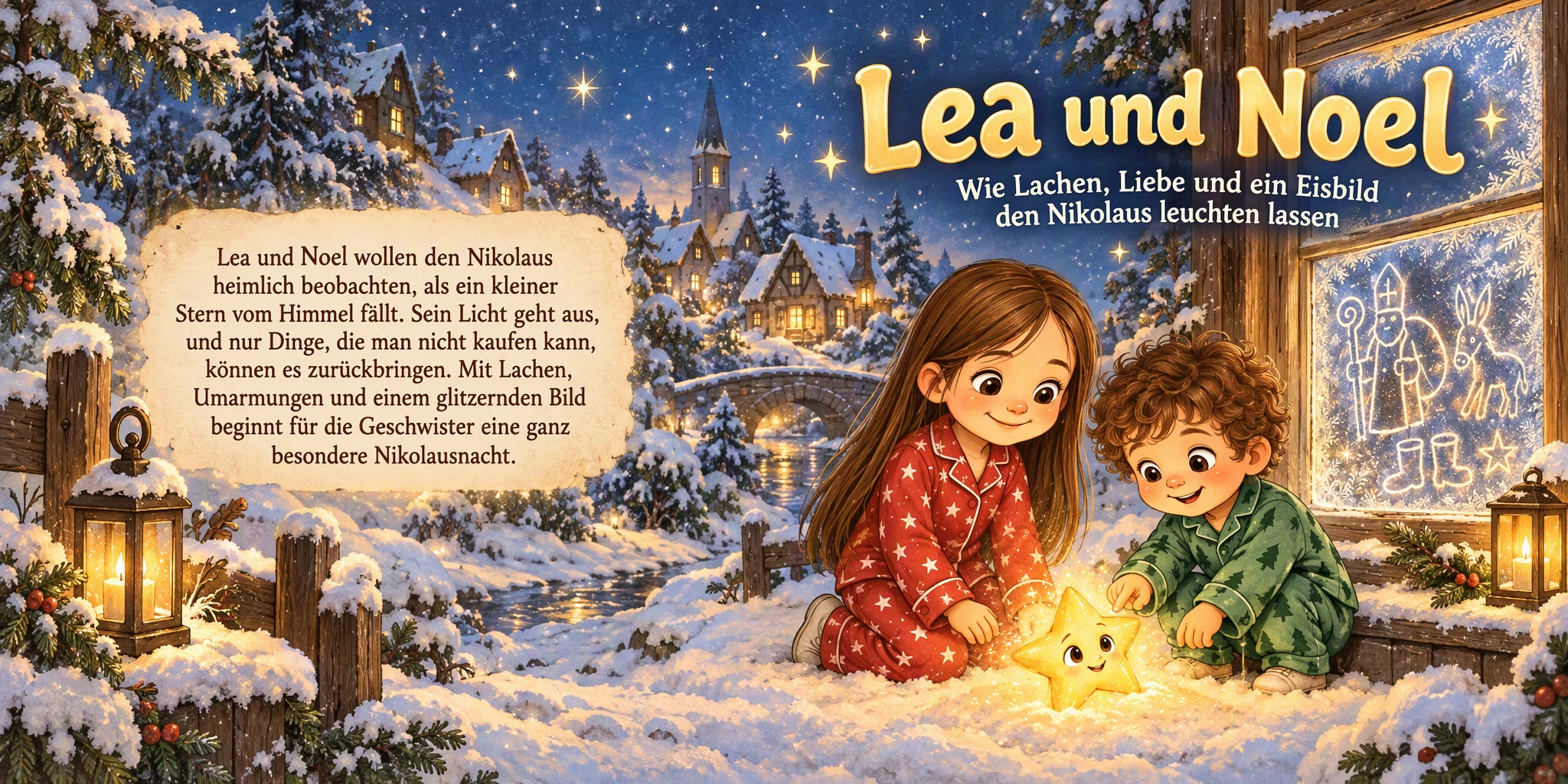 Buchcover von „Der verlorene Nikolausstern“