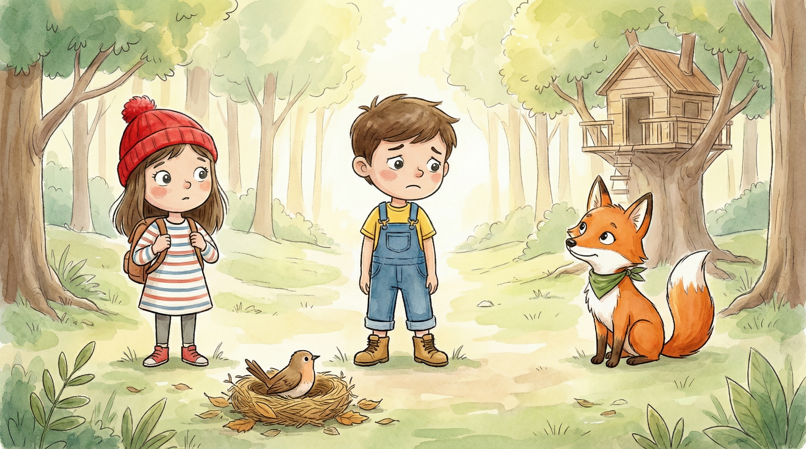 Kinderbuch Illustration